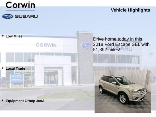 2018 Ford Escape SEL