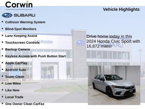 2024 Honda Civic Sport