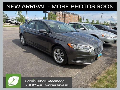 Magnetic Metallic 2018 Ford Fusion SE