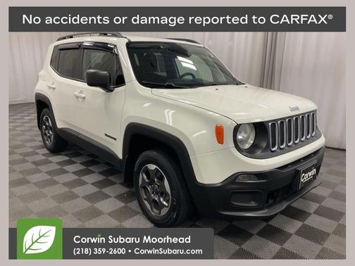 Alpine White 2018 Jeep Renegade Sport