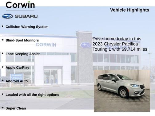 2023 Chrysler Pacifica Touring-L