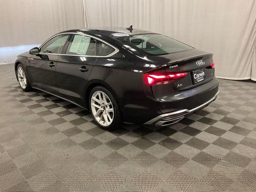 Mythos Black Metallic 2024 Audi A5 Sportback 45 S line quattro Premium
