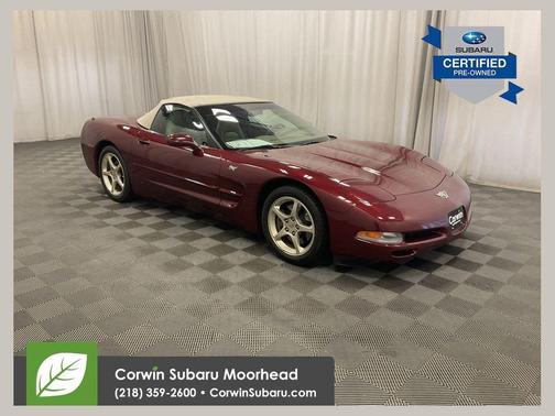 Dark Cherry Red Metallic 2003 Chevrolet Corvette