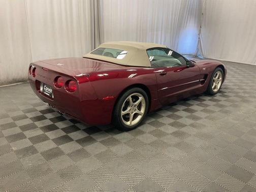 Dark Cherry Red Metallic 2003 Chevrolet Corvette