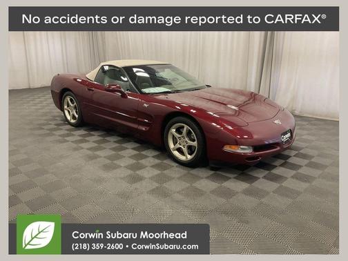 Dark Cherry Red Metallic 2003 Chevrolet Corvette