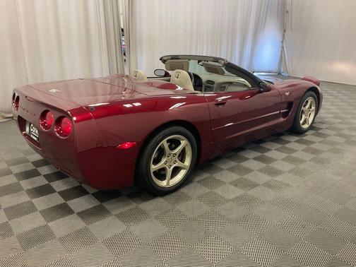 Dark Cherry Red Metallic 2003 Chevrolet Corvette