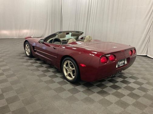 Dark Cherry Red Metallic 2003 Chevrolet Corvette