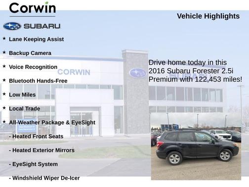 2016 Subaru Forester 2.5i Premium