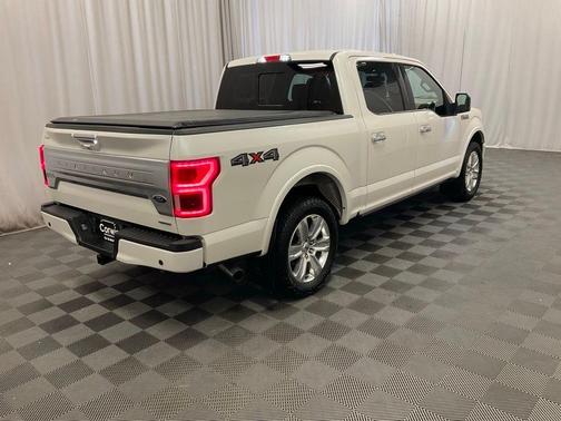 White Platinum Tri-Coat Metallic 2019 Ford F-150 Platinum