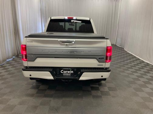White Platinum Tri-Coat Metallic 2019 Ford F-150 Platinum