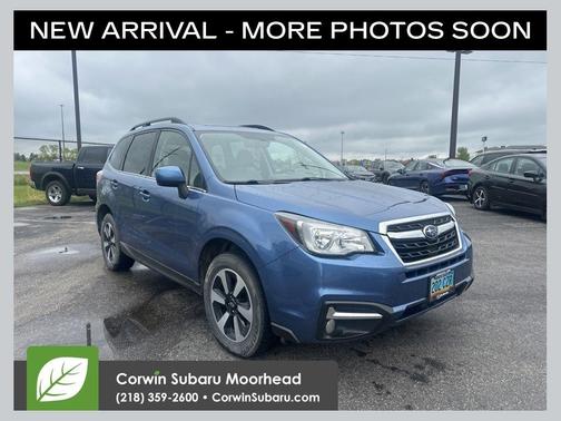 Quartz Blue Pearl 2018 Subaru Forester 2.5i Limited