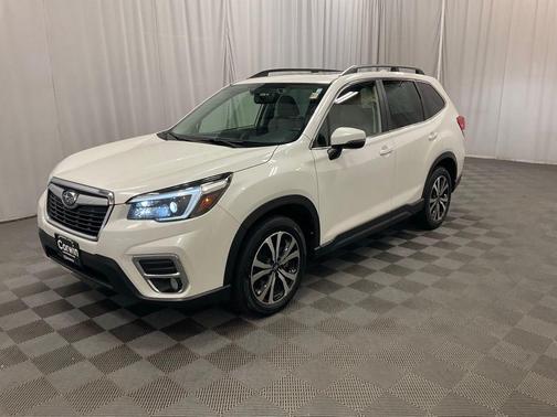 Crystal White Pearl 2021 Subaru Forester Limited