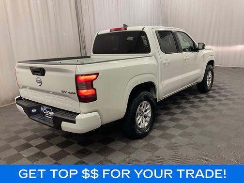 Glacier White 2024 Nissan Frontier SV