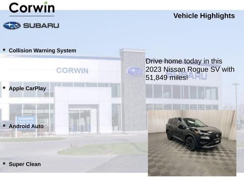 2023 Nissan Rogue SV