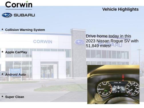 2023 Nissan Rogue SV