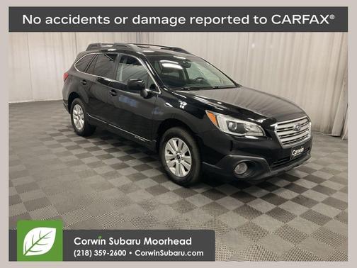 Crystal Black Silica 2017 Subaru Outback 2.5i Premium