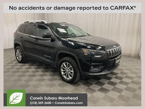 Diamond Black 2021 Jeep Cherokee Latitude Lux