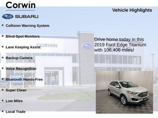 2019 Ford Edge Titanium