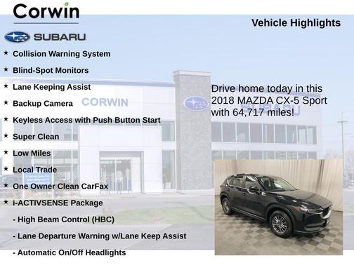 2018 Mazda CX-5 Sport