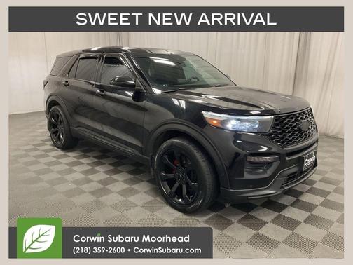 Agate Black Metallic 2021 Ford Explorer ST