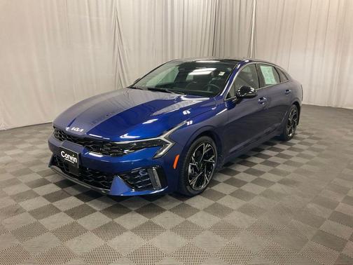 Blue 2025 Kia K5 GT-Line