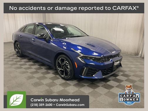 Blue 2025 Kia K5 GT-Line