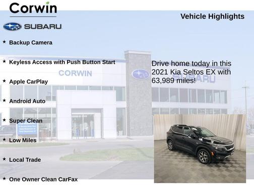 2021 Kia Seltos EX