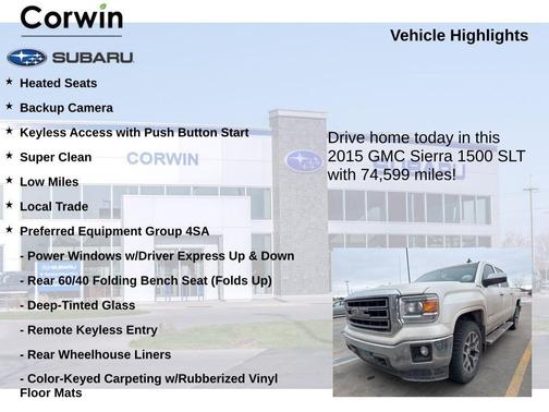 2015 GMC Sierra 1500 SLT