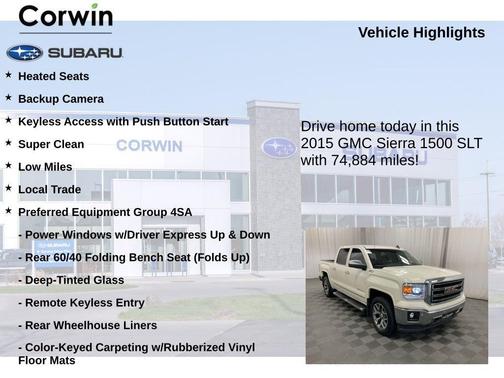 2015 GMC Sierra 1500 SLT