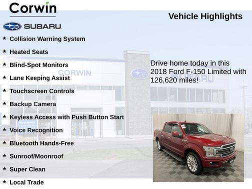 2018 Ford F-150 Limited