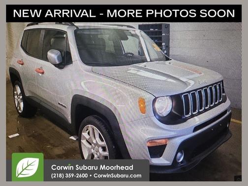 Glacier Metallic 2021 Jeep Renegade Latitude