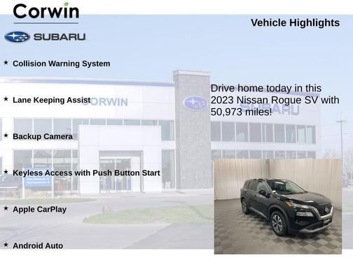 2023 Nissan Rogue SV