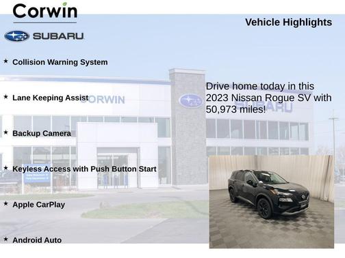 2023 Nissan Rogue SV