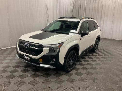 Crystal White Pearl 2026 Subaru Forester Wilderness