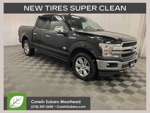 Shadow Black 2018 Ford F-150 King Ranch
