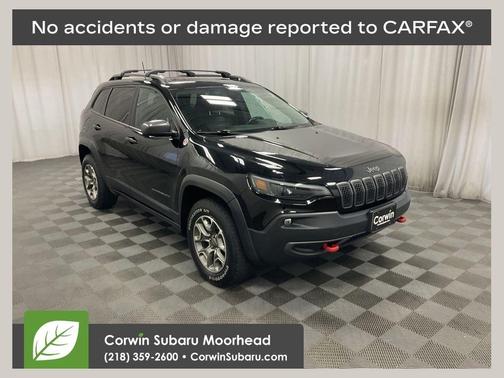 Diamond Black 2020 Jeep Cherokee Trailhawk
