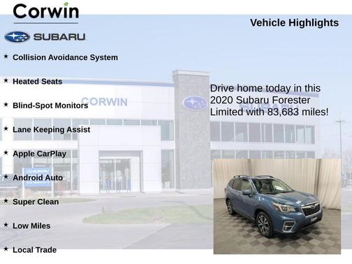 2020 Subaru Forester Limited