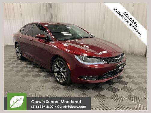 Velvet Red Pearlcoat 2015 Chrysler 200 S