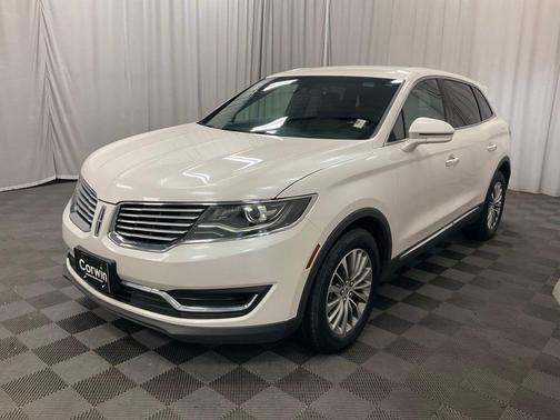 White Platinum Clearcoat Metallic 2017 Lincoln MKX Select
