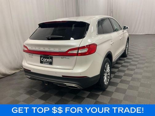 White Platinum Clearcoat Metallic 2017 Lincoln MKX Select