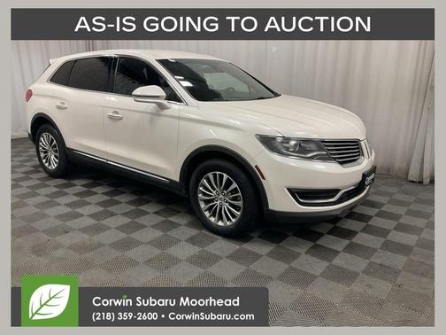 White Platinum Clearcoat Metallic 2017 Lincoln MKX Select