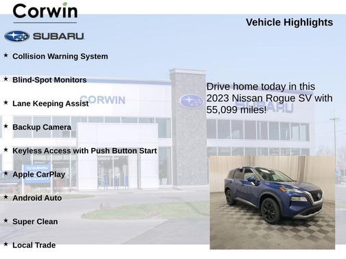 2023 Nissan Rogue SV