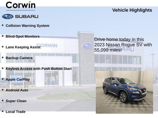 2023 Nissan Rogue SV