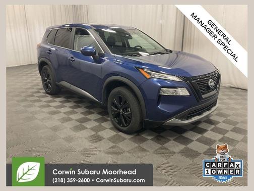 Caspian Blue 2023 Nissan Rogue SV