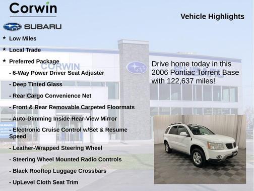 Bright White 2006 Pontiac Torrent