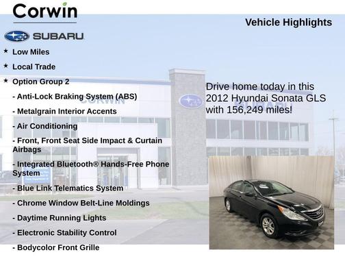 2012 Hyundai SONATA GLS