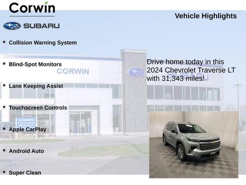 2024 Chevrolet Traverse LT