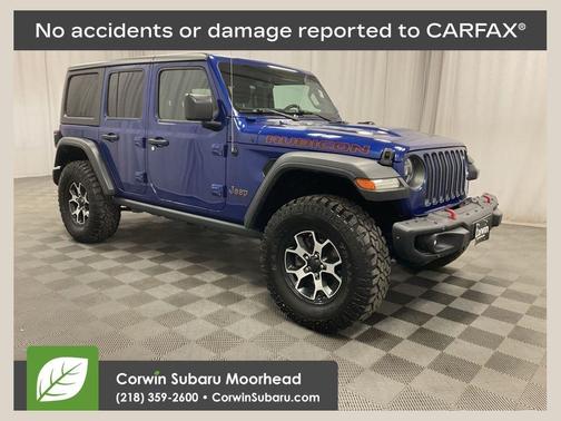 Ocean Blue Metallic 2019 Jeep Wrangler Unlimited Rubicon