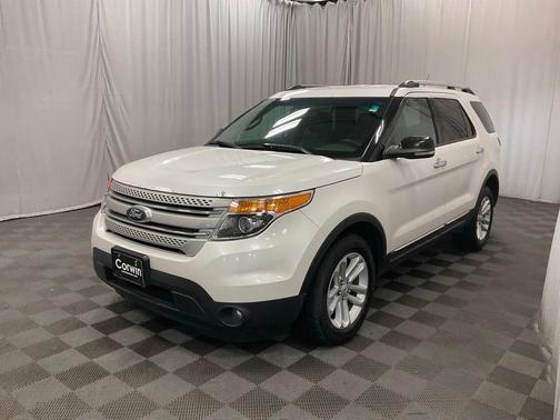 White Platinum Tri-Coat Metallic 2013 Ford Explorer XLT