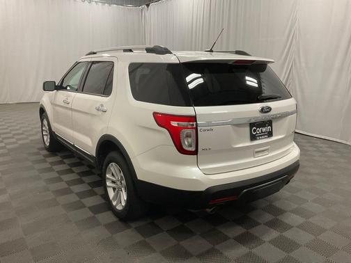 White Platinum Tri-Coat Metallic 2013 Ford Explorer XLT